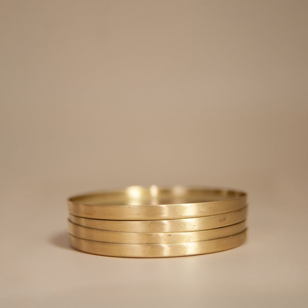 Esha Brass Coasters