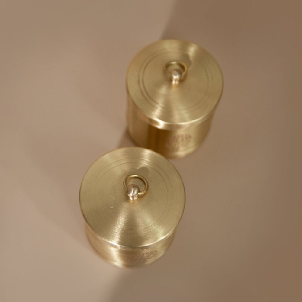 Marigold Brass Canister