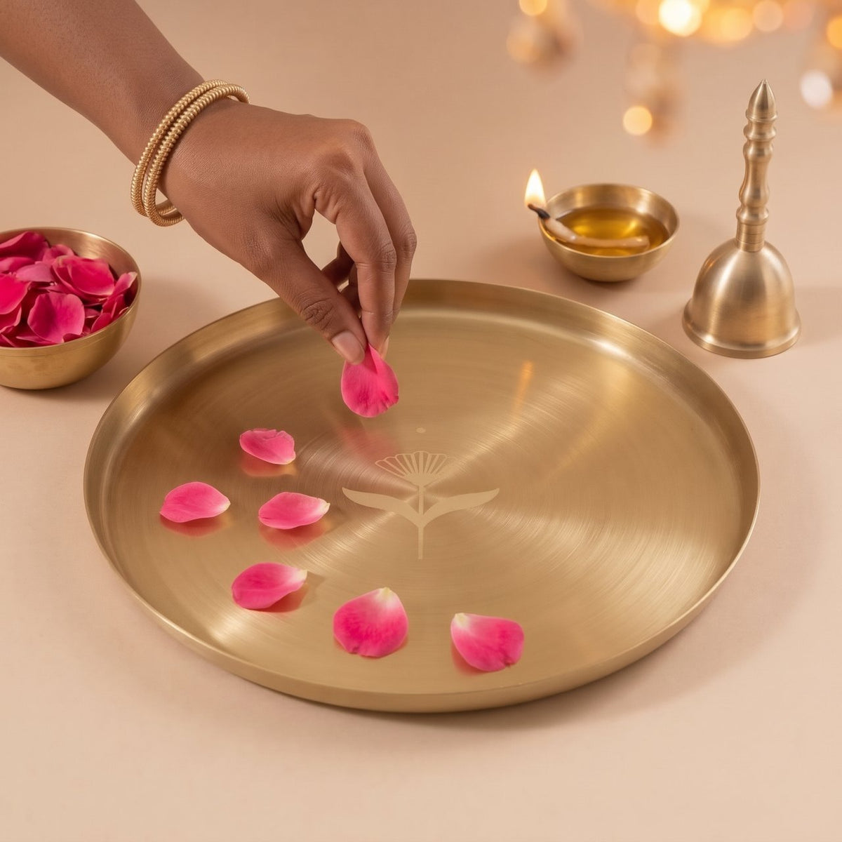 The Blessing Box Puja Thali Set - The Heritage story