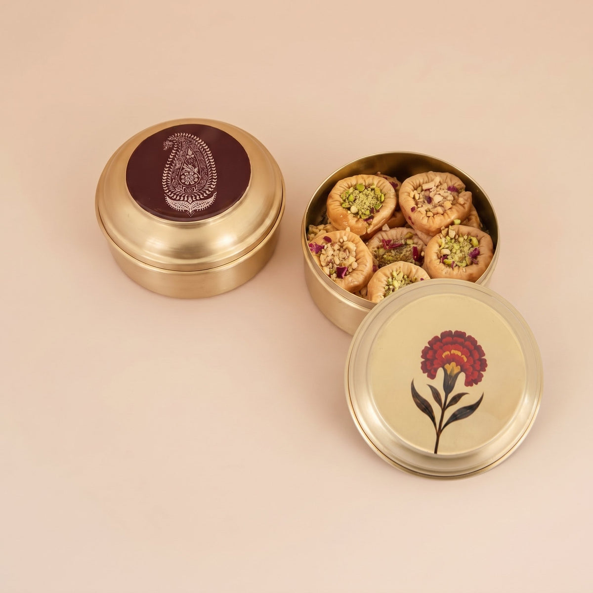 Bloom Brass Mithai Dabba - The Heritage story