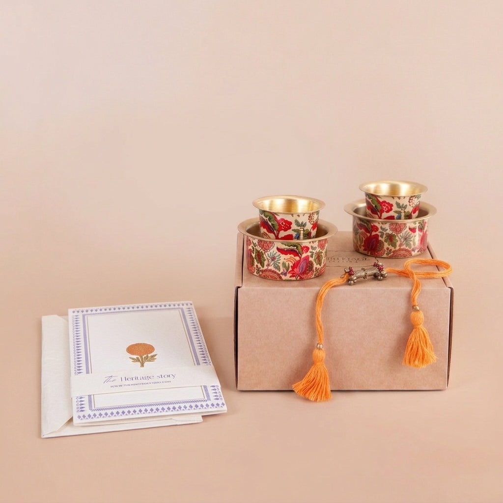 Madras Memoirs Rakhi Gift Set