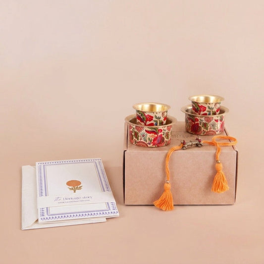 Madras Memoirs Rakhi Gift Set - The Heritage story