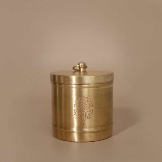 Marigold Brass Canister