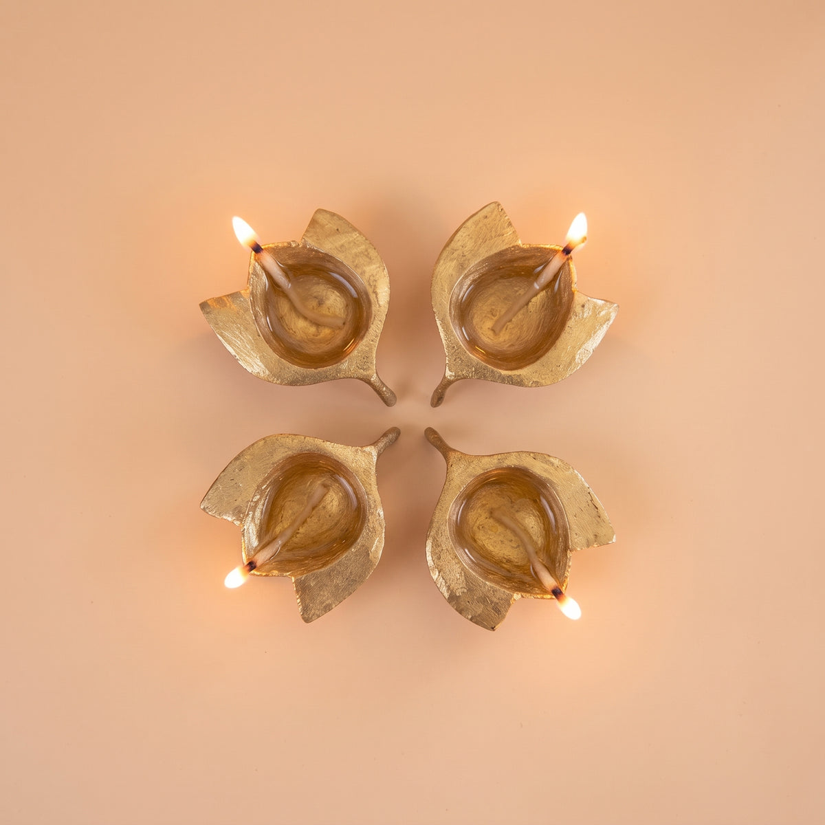 Mini Lotus Bloom Diya Gift Set - The Heritage story