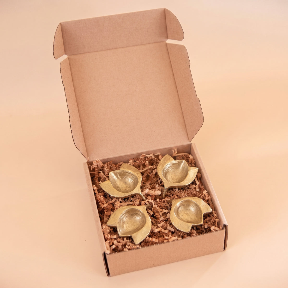 Mini Lotus Bloom Diya Gift Set - The Heritage story