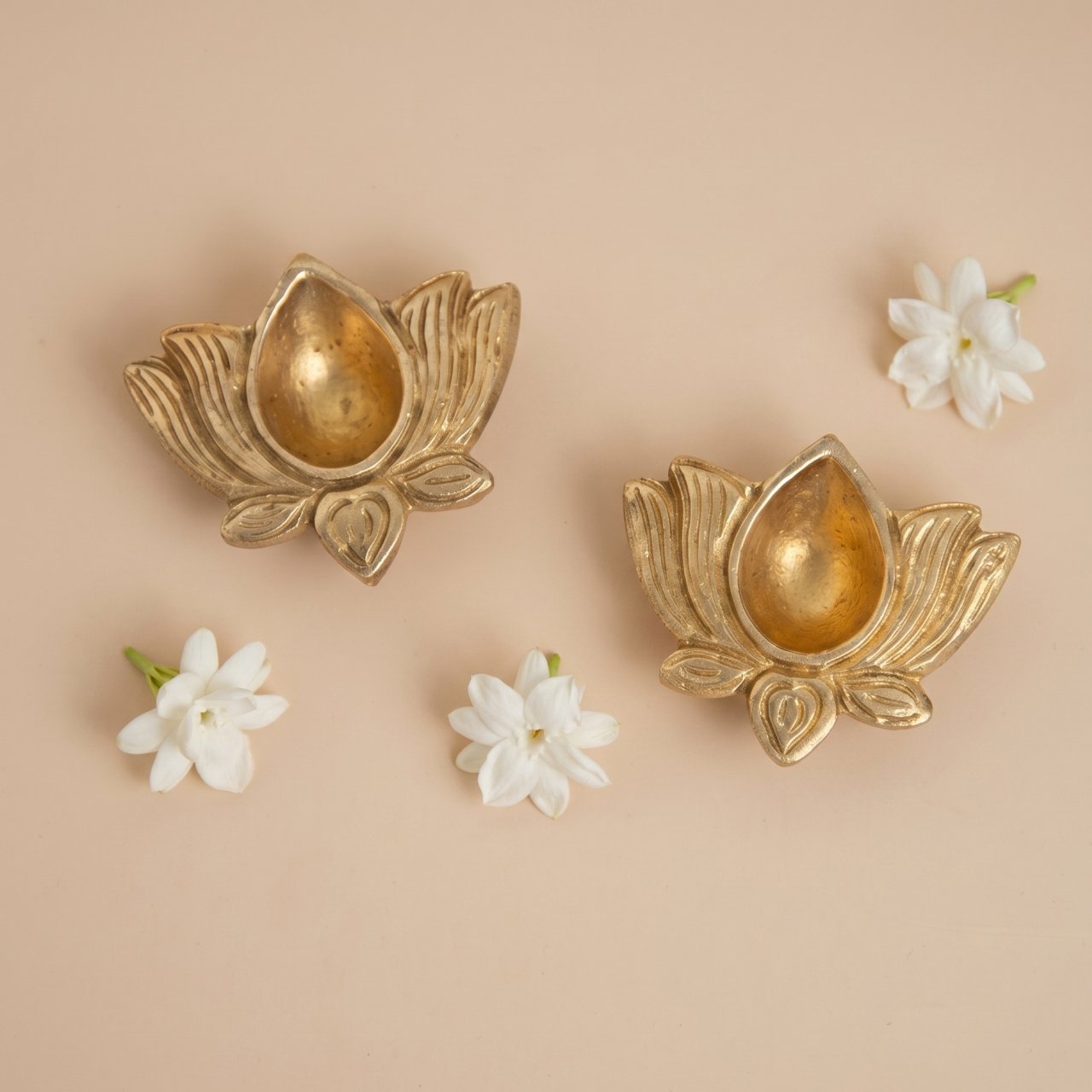 Neerja Brass Diya (set of two) - The Heritage story