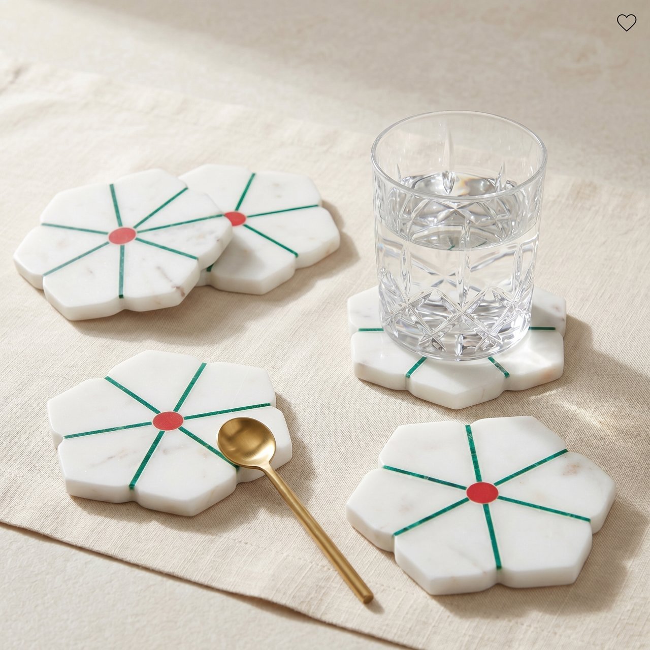 Noor Marble Coasters - The Heritage story