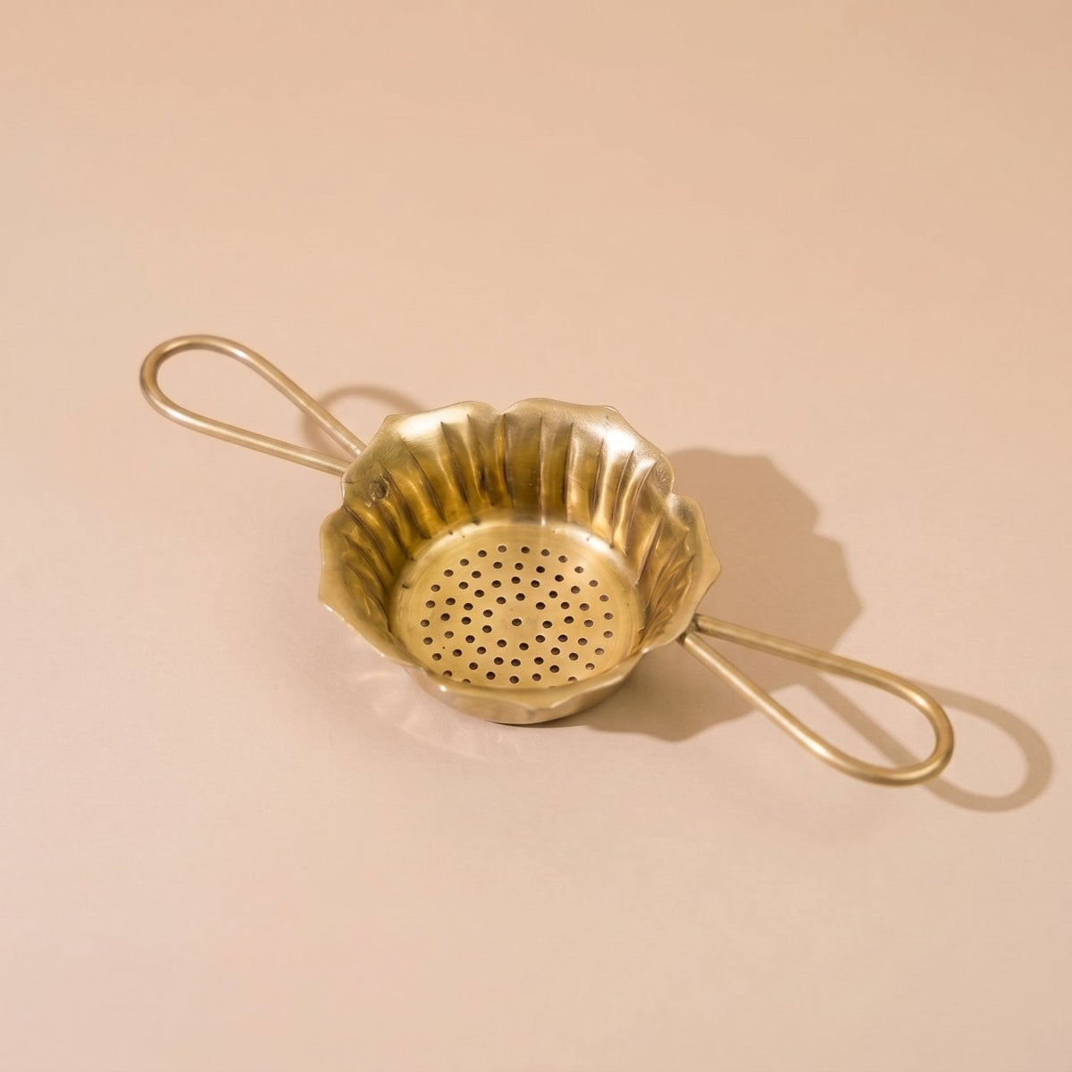 Sukoon Brass Tea Strainer - The Heritage story