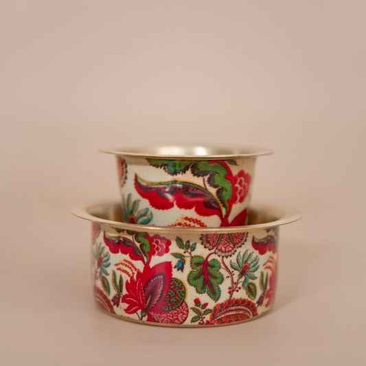 Sunrise Brass Coffee set