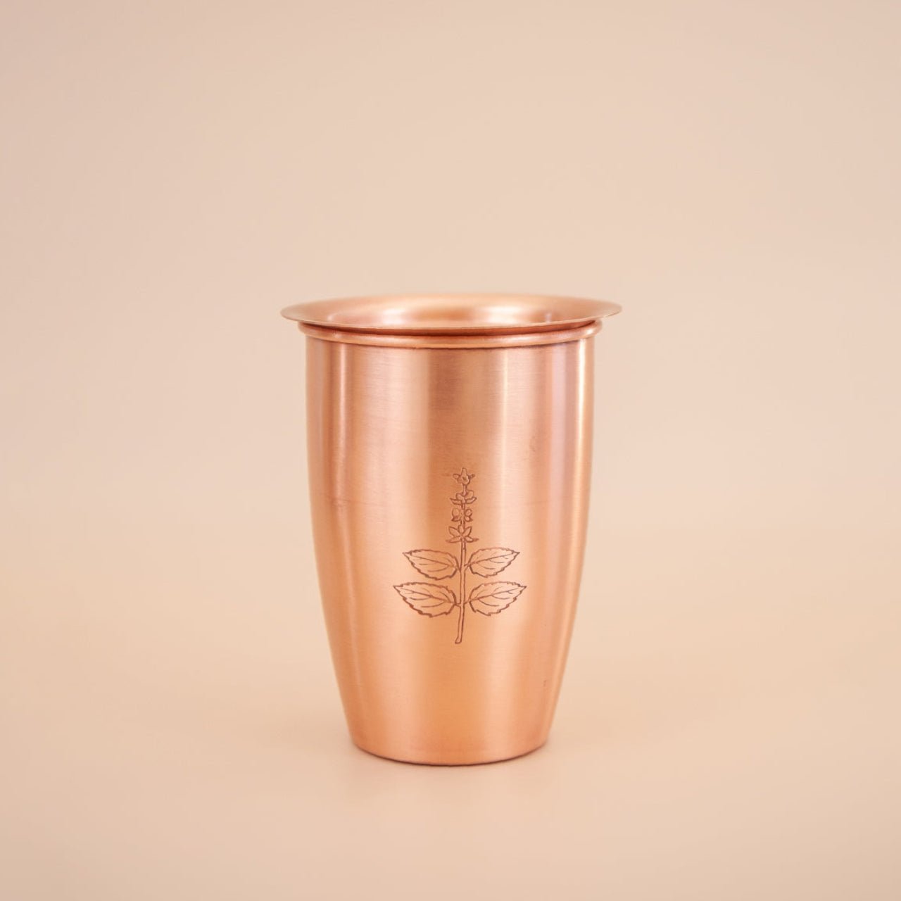 Tulsi Copper Glass and Coaster Set - The Heritage story